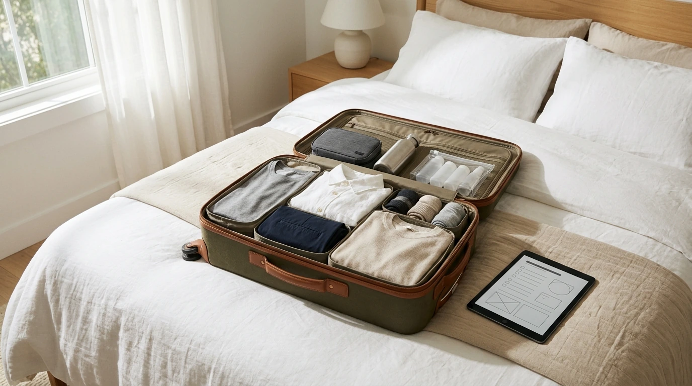 Minimalist Packing Planner: Pack Light, Stay Organized